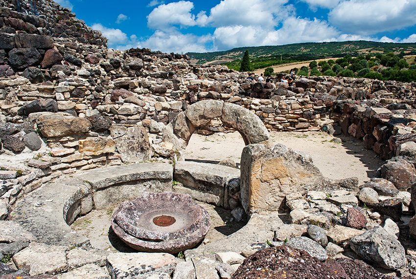 Su Nuraxi archaeological area in the Unesco World Heritage lists